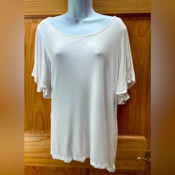 Apt 9 flutter sleeve shirt - Picture 1 of 4